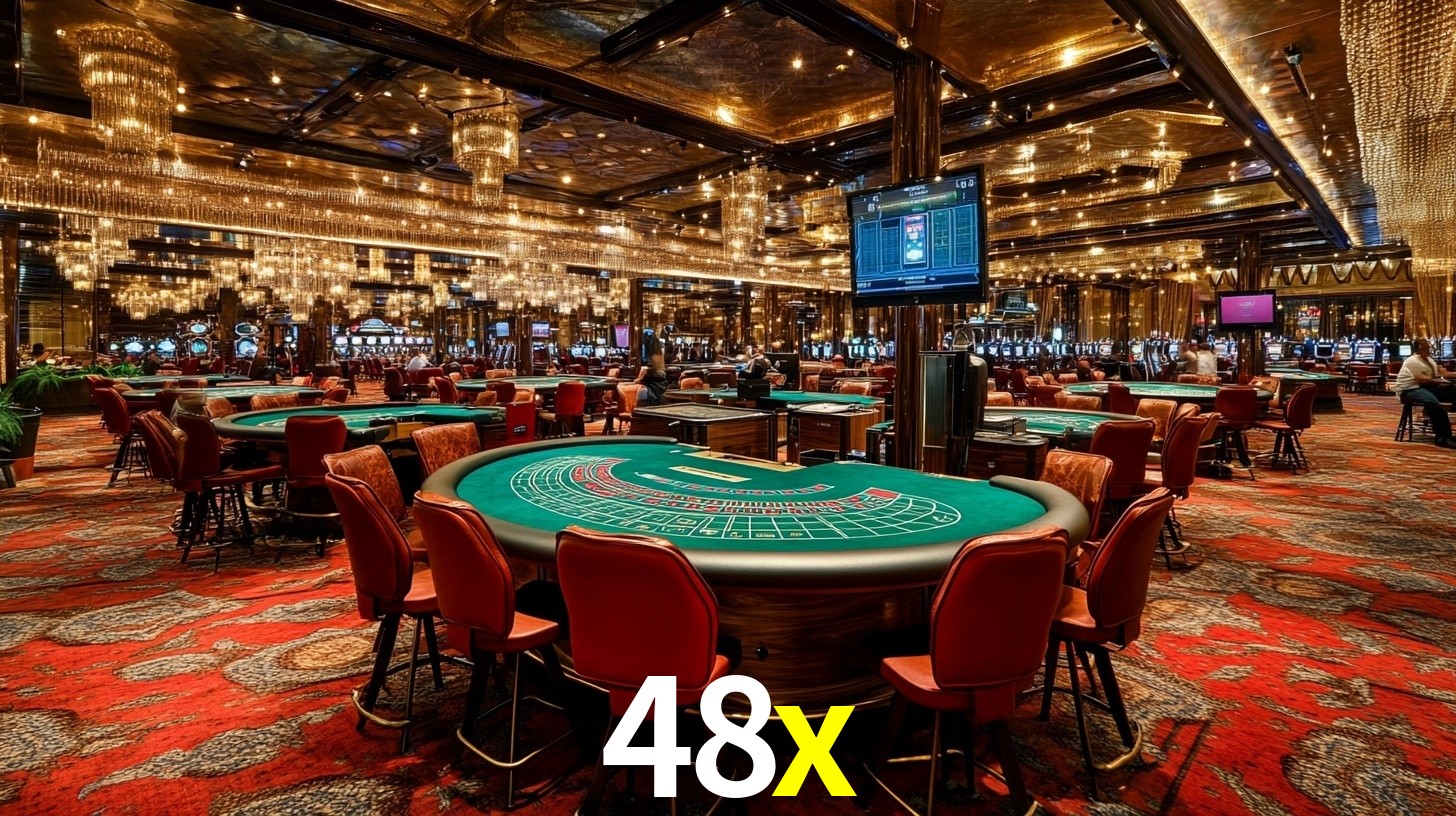 Sinta a adrenalina dos jogos de cassino com 48x